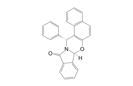 (7AR*,14S*)-14-PHENYL-7AH,12H,14H-NAPHTH-[1',2':5,6]-[1,3]-OXAZINO-[2,3-A]-ISOINDOL-12-ONE