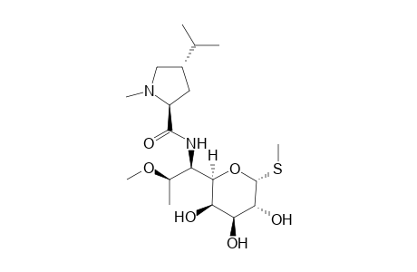 D-erythro-.alpha.-D-galacto-Octopyranoside, methyl 6,8-dideoxy-7-O-methyl-6-[[[1-methyl-4-(1-methylethyl)-2-pyrrolidinyl]carbonyl]amino]-1-thio-, (2S-trans)-