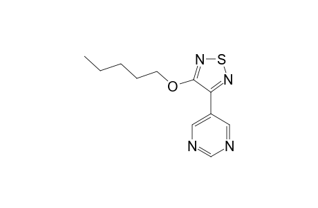 5-(4-PENTYLOXY-[1,2,5]-THIADIAZOL-3-YL)-PYRIMIDINE