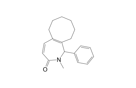 2-METHYL-1-PHENYL-1,2,6,7,8,9,10,11-OCTAHYDRO-3H-CYCLOOCTA-[C]-AZEPIN-3-ONE