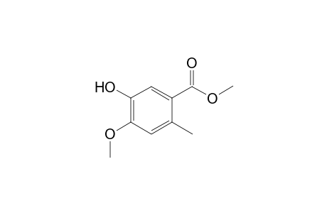 Methyl 5-hydroxy-4-methoxy-2-methylbenzoate
