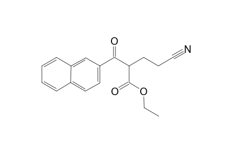 Ethyl 2-(2-naphthoyl)-4-cyanobutanoate
