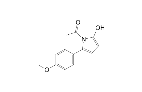 1-Acetyl-2-hydroxy-5-(p-methoxyphenyl)pyrrole