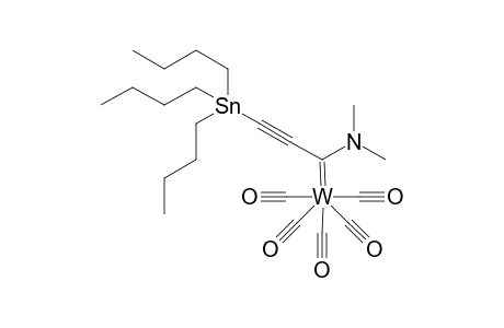 Carbon monoxide;[1-(dimethylamino)-3-tributylstannyl-prop-2-ynylidene]tungsten