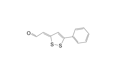 Acetaldehyde, (5-phenyl-3H-1,2-dithiol-3-ylidene)-