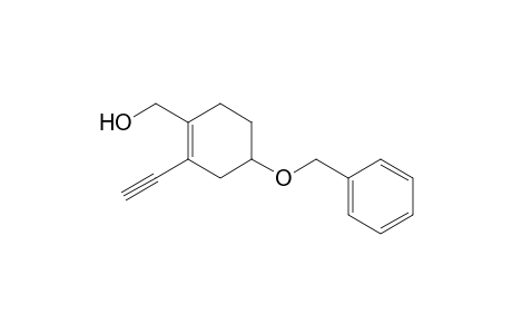 4-Benzyloxy-2-ethynylcyclohexen-1-methanol