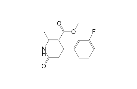 3-pyridinecarboxylic acid, 4-(3-fluorophenyl)-1,4,5,6-tetrahydro-2-methyl-6-oxo-, methyl ester