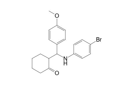 2-{.alpha.-[N-(4'-Bromophenyl)amino]-(4"-methoxybenzyl)}-cyclohexanone