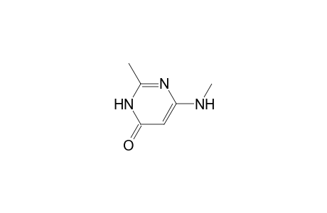 2-Methyl-1,6-dihydro-4-methylamino-6-pyrimidinone