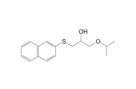 1-Isopropoxy-3-(naphthalen-2-ylsulfanyl)-propan-2-ol