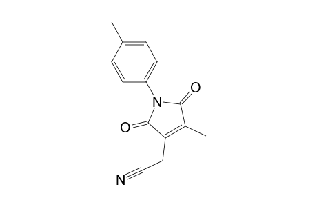 1H-Pyrrole-3-acetonitrile, 2,5-dihydro-4-methyl-1-(4-methylphenyl)-2,5-dioxo-