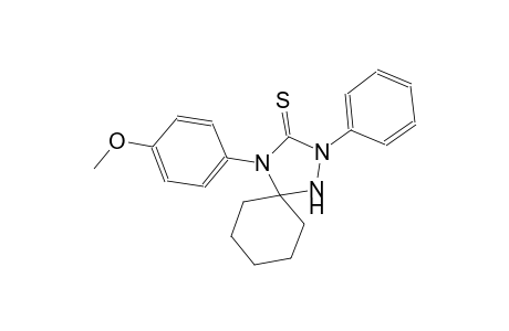 4-(4-methoxyphenyl)-2-phenyl-1,2,4-triazaspiro[4.5]decane-3-thione