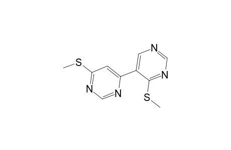 4,5'-Bipyrimidine, 4',6-bis(methylthio)-