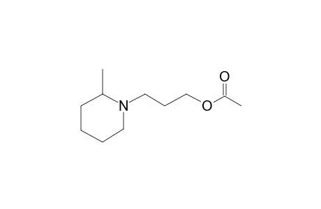 3-(2-Methylpiperidin-1-yl)propan-1-ol, acetate