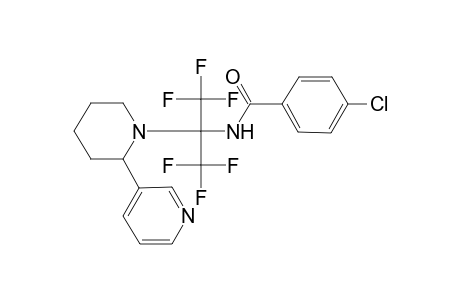 4-Chloro-N-[2,2,2-trifluoro-1-(3,4,5,6-tetrahydro-2H-[2,3']bipyridinyl-1-yl)-1-trifluoromethyl-ethyl]-benzamide