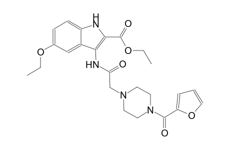 ethyl 5-ethoxy-3-({[4-(2-furoyl)-1-piperazinyl]acetyl}amino)-1H-indole-2-carboxylate