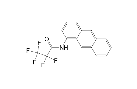N-pentafluoropropionyl-1-aminoanthracene