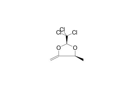 CIS-2-TRICHLOROMETHYL-4-METHYLENE-5-METHYL-1,3-DIOXOLANE