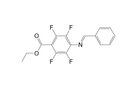 Ethyl 2,3,5,6-tetrafluoro-4-[(phenylmethylidene)amino]benzoate