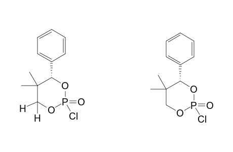 (+/-)-2-CHLORO-2-OXO-5,5-DIMETHYL-4-PHENYL-1,3,2-DIOXAPHOSPHORINANE