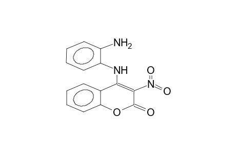3-nitro-4-(2-aminoanilino)coumarine