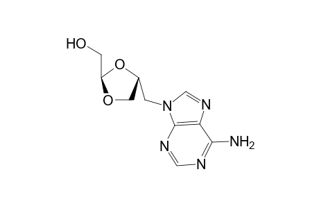 [(2R,4R)-4-(adenin-9-ylmethyl)-1,3-dioxolan-2-yl]methanol