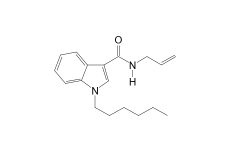 1-Hexyl-N-(prop-2-en-1-yl)-1H-indole-3-carboxamide