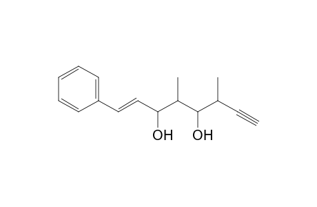 3,5-Dimethyl-8-phenyloct-7-en-1-yne-4,6-diol