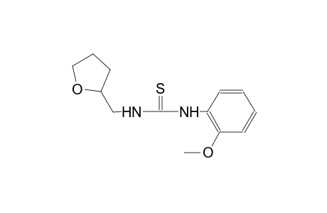 N-(2-methoxyphenyl)-N'-(tetrahydro-2-furanylmethyl)thiourea