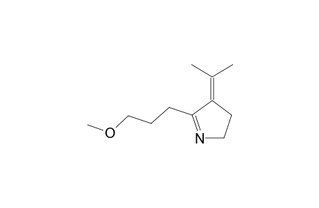3-ISOPROPYLIDEN-2-(3-METHOXYPROPYL)-1-PYRROLIN