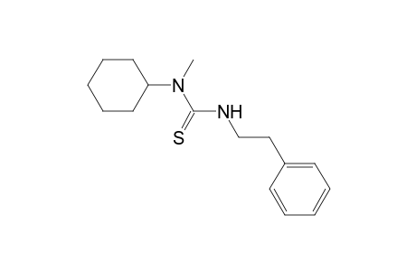 1-Cyclohexyl-1-methyl-3-phenethyl-thiourea
