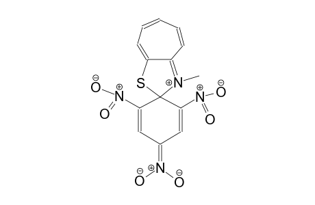 (3-methyl-2',6'-dinitrospiro[cyclohepta[d]thiazole-2,1'-cyclohexa[2,5]dien]-4'-ylidene-3-ium)azinate