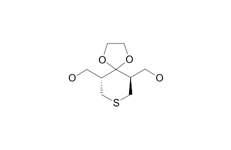 (+/-)-(6R,10R)-REL-1,4-DIOXA-8-THIASPIRO-[4.5]-DECANE-6,10-BISMETHANOL