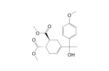 1-(4-Methoxyphenyl)-1-(4,5-trans-di(methoxycarbonyl)cyclohexenyl)ethanol