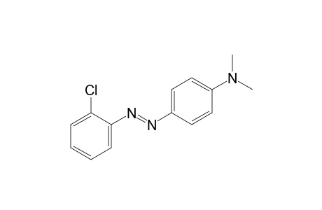 p-[(o-chlorophenyl)azo]-N,N-dimethylaniline