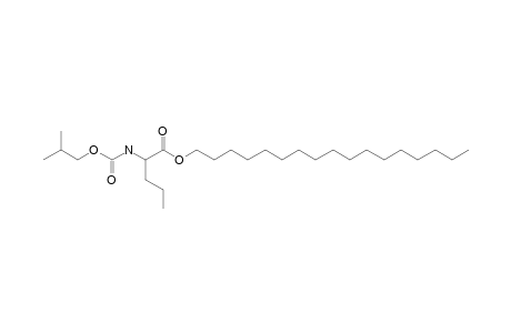 L-Norvaline, N-isobutoxycarbonyl-, heptadecyl ester