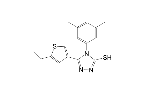 4-(3,5-dimethylphenyl)-5-(5-ethyl-3-thienyl)-4H-1,2,4-triazole-3-thiol