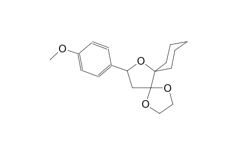 13-(4-methoxyphenyl)-1,4,12-trioxadispiro[4.0.5.3]tetradecane