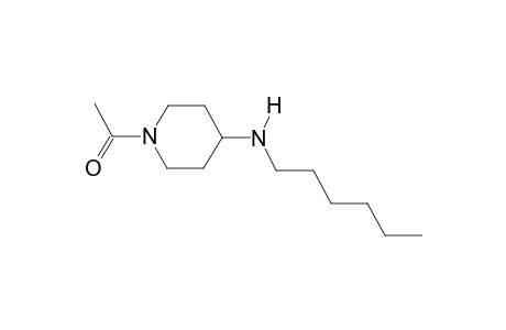 1-[4-(Hexylamino)piperidin-1-yl]ethanone