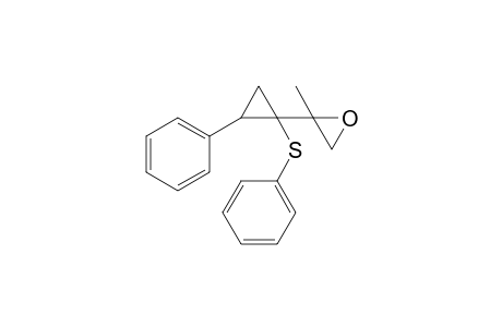 2-Methyl-2-[2'-phenyl-1'-(phenylthio)cyclopropyl]-oxirane