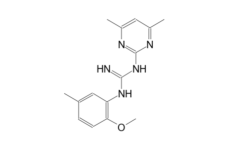 N-(4,6-dimethyl-2-pyrimidinyl)-N'-(2-methoxy-5-methylphenyl)guanidine