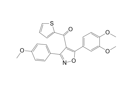 [5-(3,4-Dimethoxyphenyl)3-(4-methoxyphenyl)isoxazol-4-yl](thiophen-2-yl)methanone