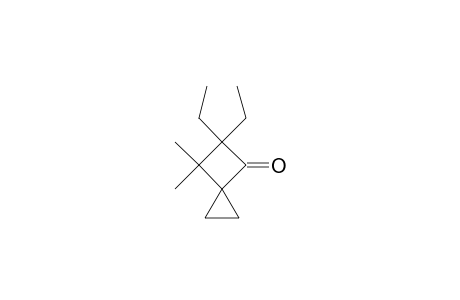 5,5-Diethyl-6,6-dimethyl-spiro[2.3]hexan-4-one