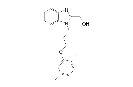 1H-1,3-Benzimidazole-2-methanol, 1-[3-(2,5-dimethylphenoxy)propyl]-