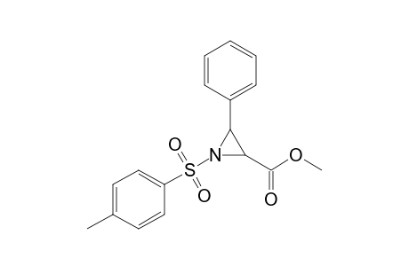 1-(4-Methylphenyl)sulfonyl-3-phenyl-2-aziridinecarboxylic acid methyl ester