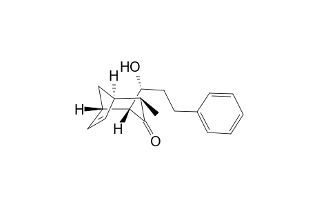 (1S,2R,4R,5R)-2-((R)-1-Hydroxy-3-phenylpropyl)-4-methylbicyclo[3.2.1]oct-6-en-3-one