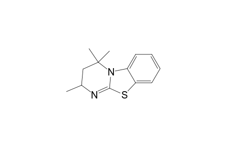 2,4,4-trimethyl-2,3,4,5-tetrahydropyrimido[2,1-b]benzothiazole