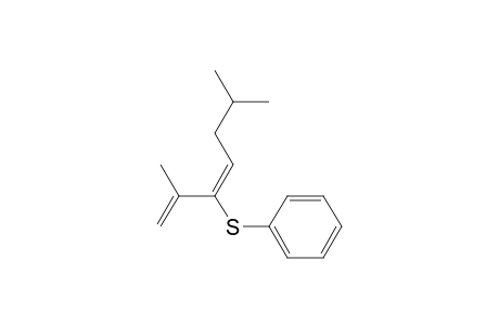 Benzene, [[4-methyl-1-(1-methylethenyl)-1-pentenyl]thio]-
