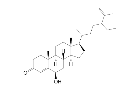 24-Ethyl-3-oxocholesta-4,25-dien-6.beta.-ol