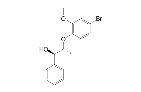 (1R,2R)-1-phenyl-1-hydroxy-2-(4'-bromo-2'-methoxyphenoxy)propane